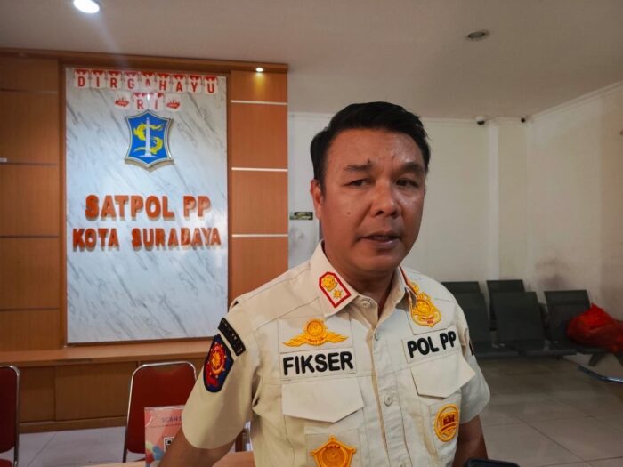 Kasatpol PP Kota Surabaya M. Fikser