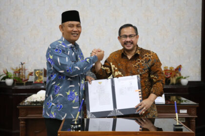 Pj Bupati Magetan bersama Sekda Kota Surabaya