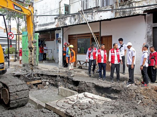 Wali Kota Eri Cahyadi sempat Ngamuk saat sidak box culvert Jalan Kapasari I Surabaya