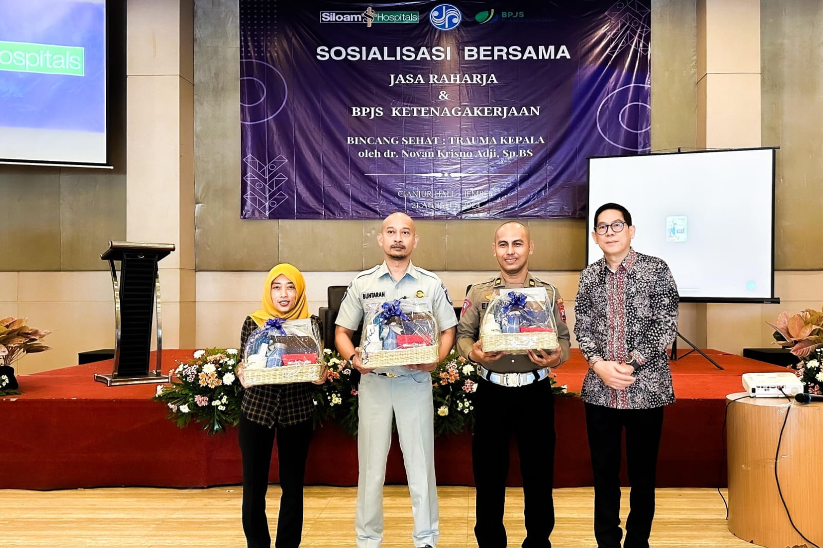 Sosialisasikan Administratif Kasus Kecelakaan Kerja dan Penanganan Cedera Kepala