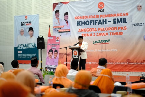 Konsolidasi Pemenangan di Jember, PKS Jatim Puji Kinerja Khofifah-Emil Periode Pertama