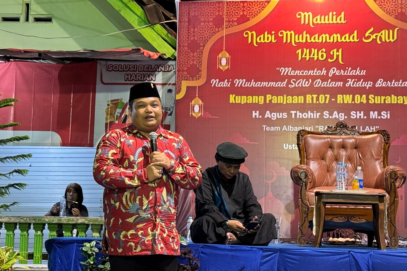 Maulid Nabi Muhammad SAW 1446 H, PDIP Surabaya: Momentum Pertebal Sikap Selalu Utamakan Kepentingan Orang Banyak