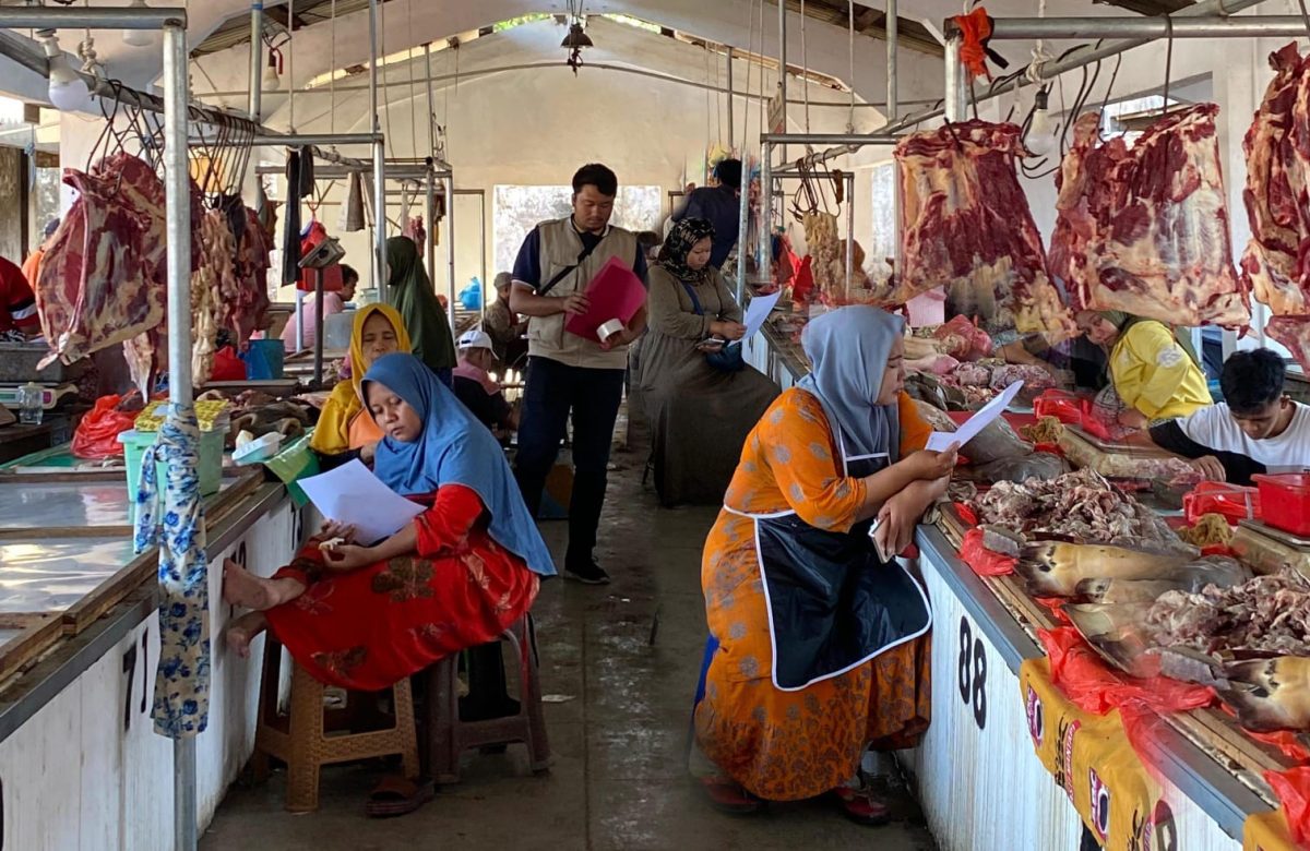 Ilustrasi dok. Pasar Daging Arimbi Surabaya