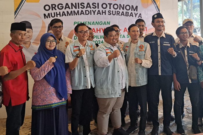 Optimis Menang Lawan Kotak Kosong di Pilkada Surabaya, Pemuda Muhammadiyah Deklarasikan Dukungan ke Eri-Armuji 