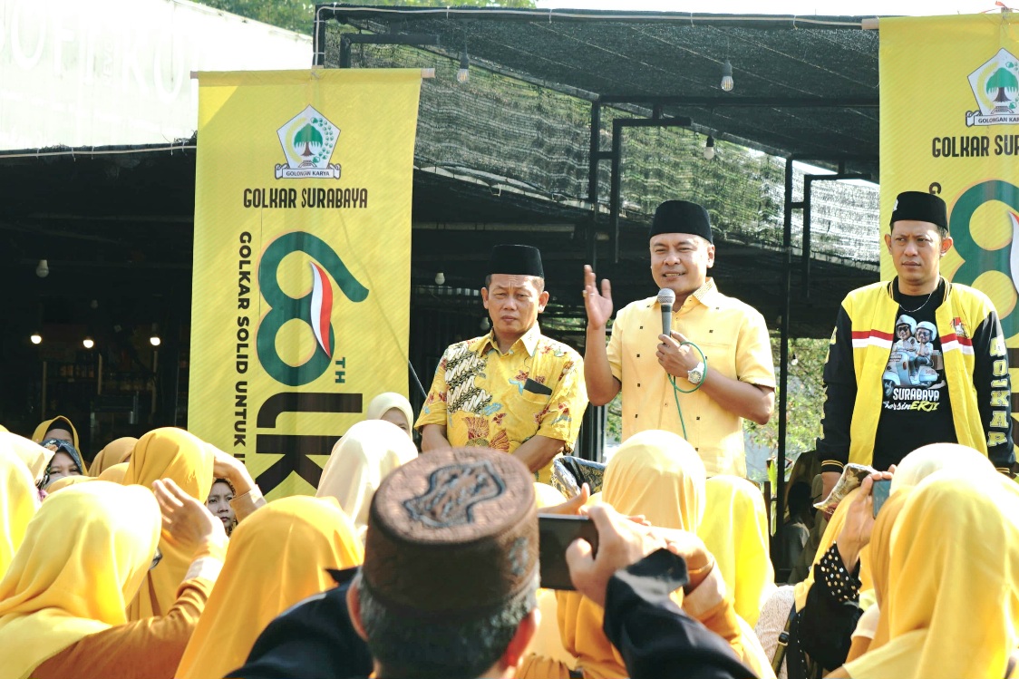 Golkar Surabaya Rutin Gelar Ziarah Wali 5, Arif Fathoni: Wujud Nyata Ikatan Golkar dengan Nahdliyin Surabaya