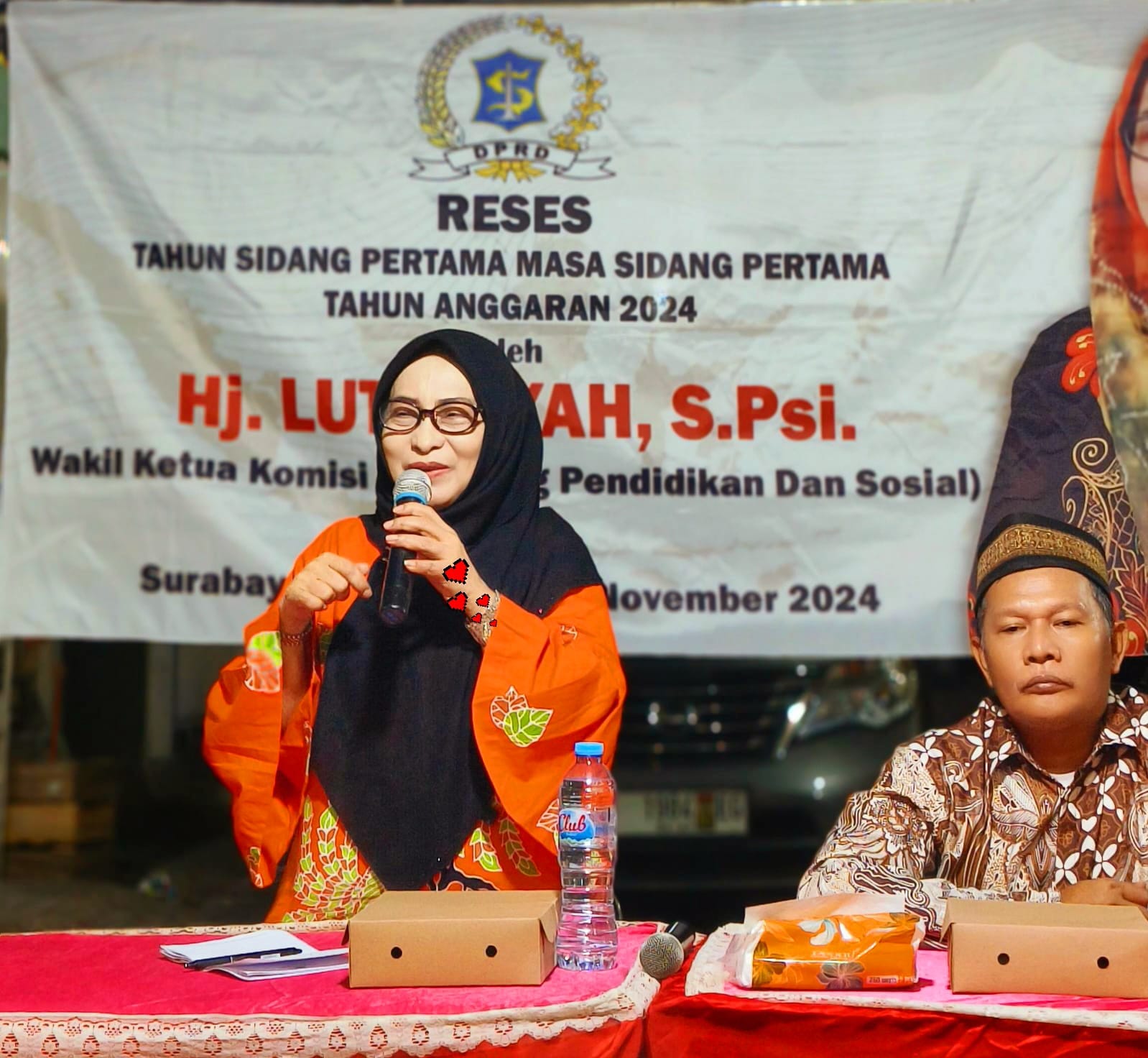 Reses DPRD Surabaya, Waka Komisi D Luthfiyah Dorong Pemkot Gunakan Skala Prioritas untuk Pemerataan Pembangunan di Perkampungan