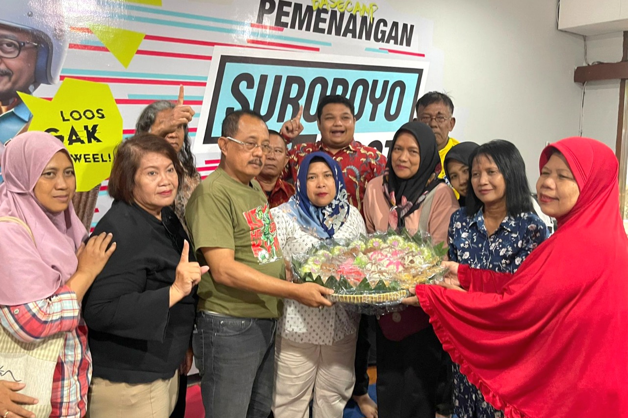 Dinilai Miliki Kinerja Kongkrit, Pedagang Pasar Kembang Dukung Pasangan Eri Armuji