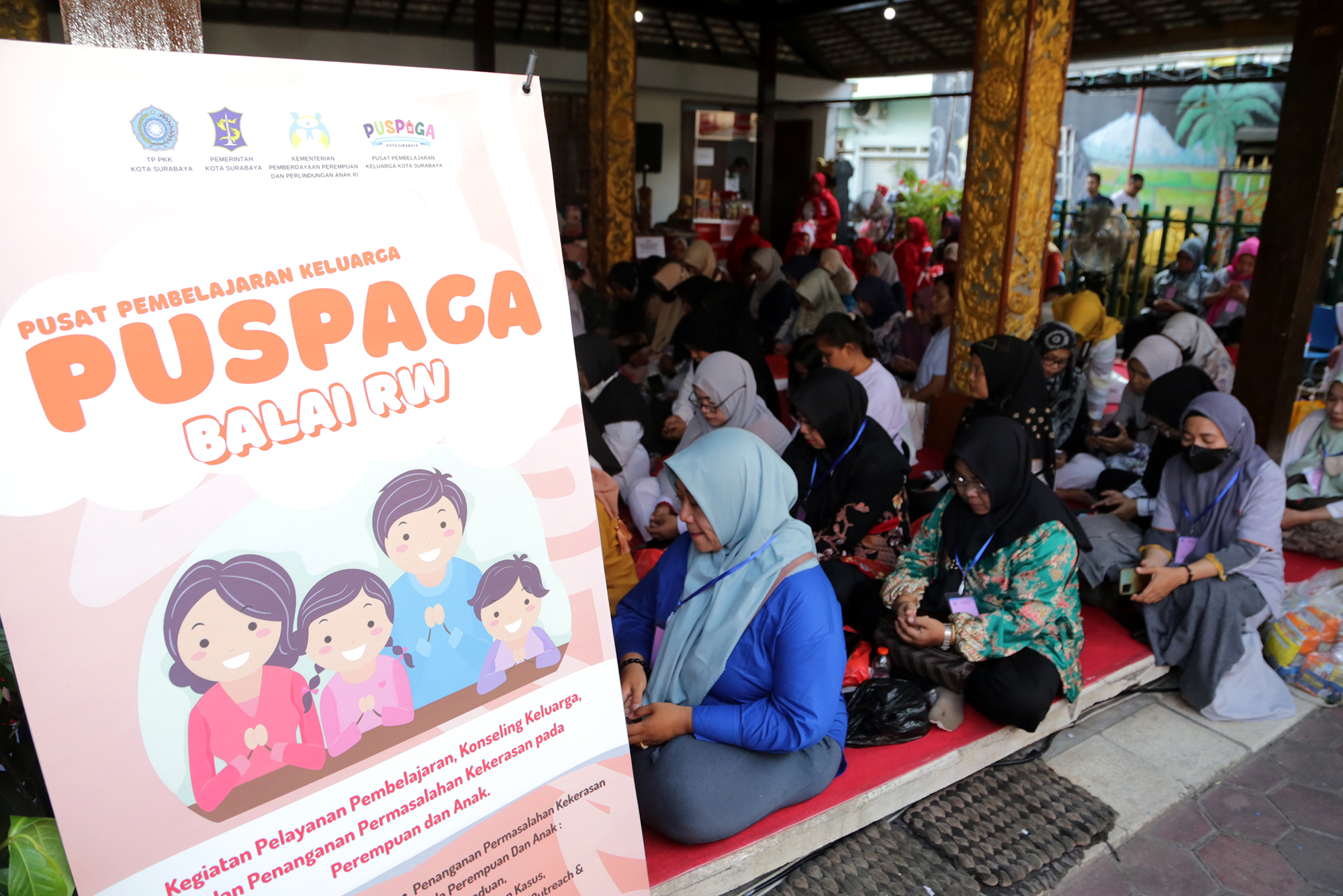 Puspaga Semanggi Surabaya Raih Peringkat Paripurna dan Pratama Dari Kementrian PPPA