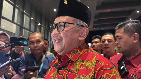 Hadir di Debat, Sekjen PDI Perjuangan Optimistis Risma-Gus Hans Menang di Pilgub Jatim 2024