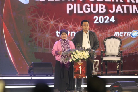 Debat Ketiga, Cagub Luluk Nur Hamidah Tawarkan Solusi Pengawasan dan Penegakan Hukum Lingkungan 