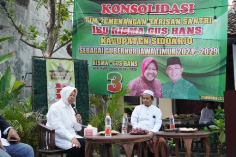 Risma Siap Normalisasi Kali Porong Agar Air Bersih untuk Warga Sidoarjo Bisa Murah