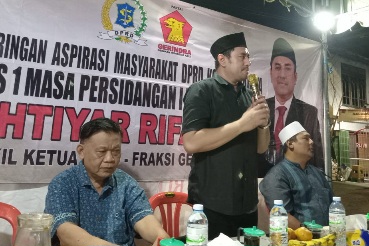 Reses dengan Warga Sawunggaling, Bahtiyar Rifa’i di waduli Dampak Pembangunan TIJ-KBS