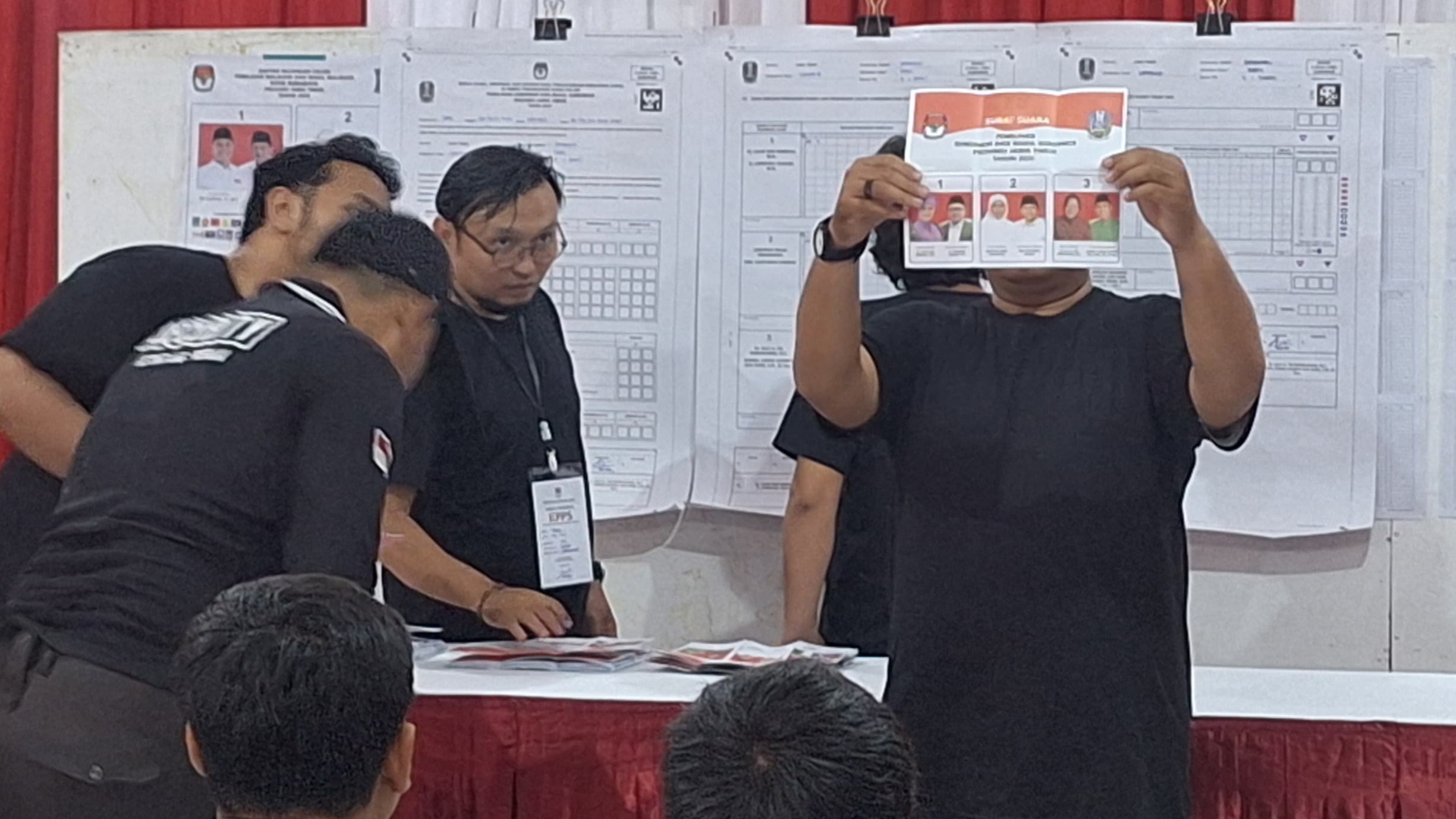 Risma-Gus Hans Menang Tebal di TPS Tempat Eri Mencoblos