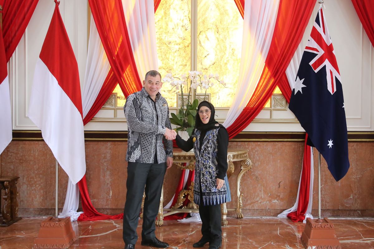 Kunjungan Konsul Jendral Australia