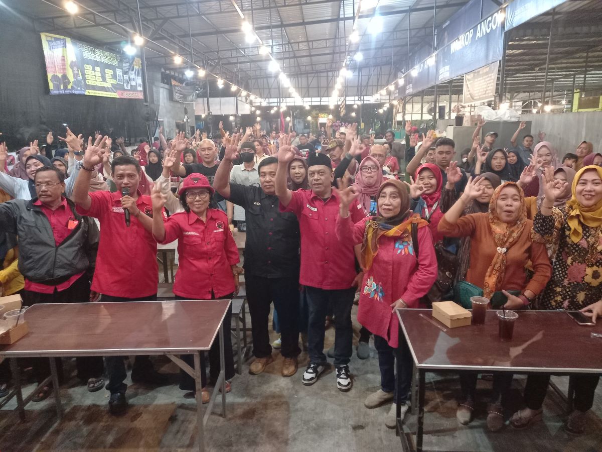 Anas Karno saat Hadiri Pelatihan Saksi dan Guraklih di Gunung Anyar