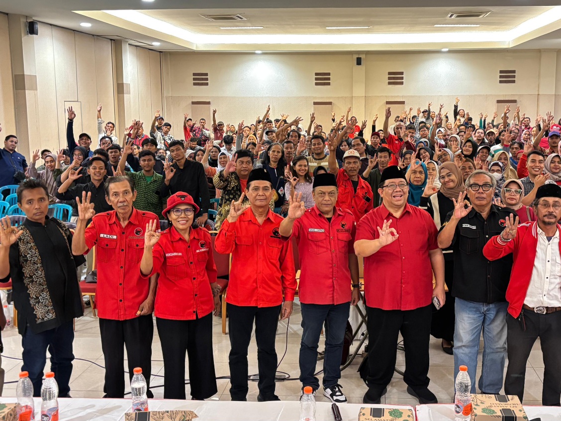 Jelang Pilkada 27 November, PDIP Surabaya Mantapkan Pembekalan Saksi