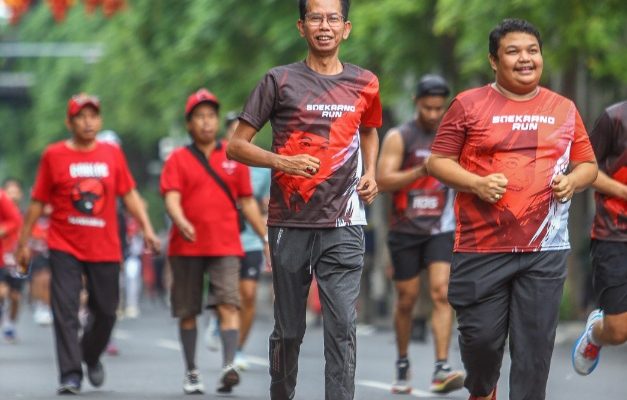 PDIP Surabaya: Soekarno Run Simbol Persatuan Rakyat dengan Pemimpinnya