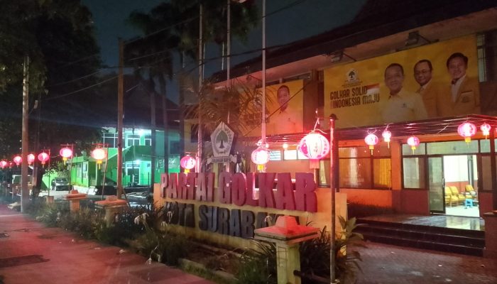 Golkar Surabaya Berhias Lampion di Tahun Baru Imlek, Usung Toleransi dan Keberagaman
