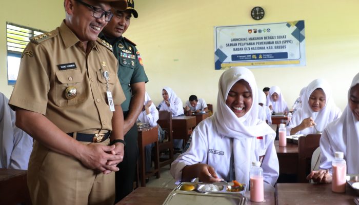  3000 Siswa di Brebes Peroleh Makan Bergizi Gratis Tahap Awal