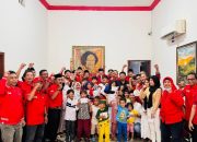 PDIP Surabaya Rayakan HUT Ke 78 Megawati, Gelar Santunan Anak Yatim Piatu dan Doa Bersama   