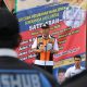 Pj wali kota Tegal saat melaunching uji coba Manrek Lalu lintas Satu Arah Jl. R.A Kartini dan Jl. Cempaka. Foto: Istimewa