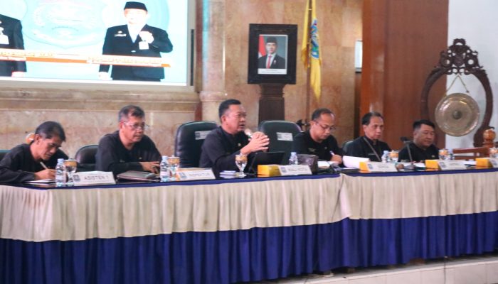 Pemkot Tegal Adakan Rakor OPD Awal Tahun