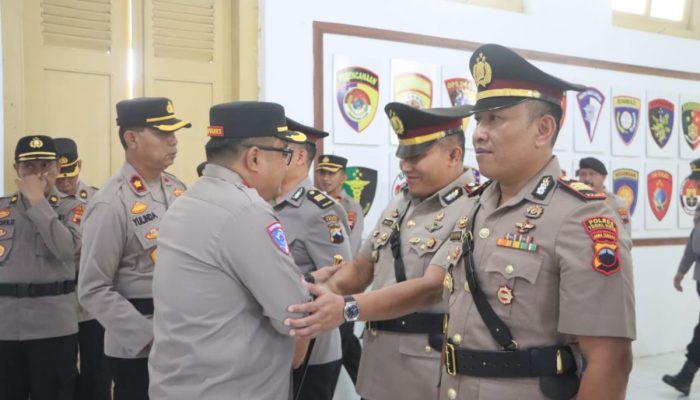  Sertijab Jabatan Sejumlah Pejabat Utama Polres Tegal Kota