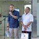 Eri Cahyadi bersama Armuji seusai pemeriksaan kesehatan di kemendagri