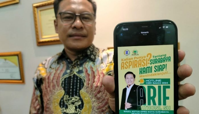 Akselerasikan Pelayanan Masyarakat, Mas Toni Buat Saluran Layanan Hotline Aspirasi
