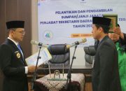 Kepala Bappeda Litbang Dilantik jadi Penjabat Sekda Kabupaten Tegal