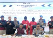 Polda Jawa Tengah Sukses Ungkap Kasus Narkotika jenis sabu Seberat 12 Kilogram