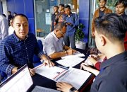 Eri Cahyadi Saat jalani tes kesehatan di kemendagri