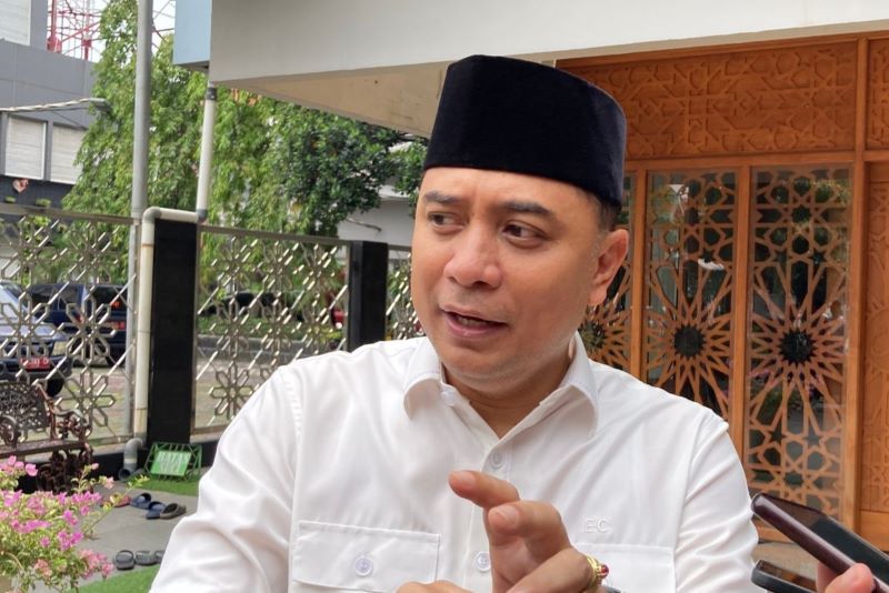 Eri Cahyadi Evaluasi Pengawasan Penggunaan Fasilitas Pemerintah untuk Sosialisasi Program. Foto Dokumen