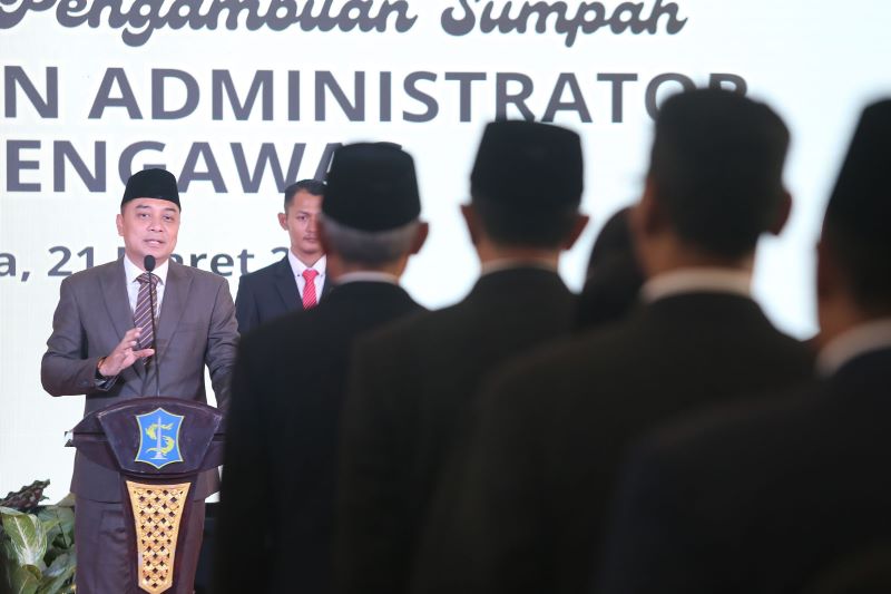 Pertama di Indonesia, Wali Kota Eri Cahyadi Terapkan Lelang Jabatan dengan Proposal dan Adu Gagasan Visi-Misi