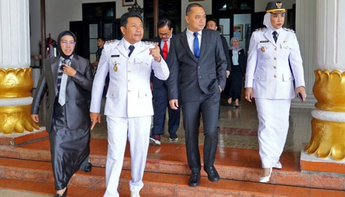 Dukung  Anglomerasi, Wali Kota Eri Cahyadi Ajak Bupati Sidoarjo Koneksikan Jalan hingga Ekonomi