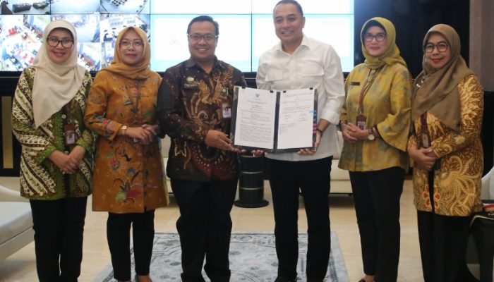 Pusvetma Hibahkan Jalan Jambangan Baru LVK ke Pemkot Surabaya
