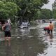 Banjir yang terjadi dikawasan Surabaya foto Istimewa