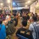 Arif Fathoni saat sambang warkop mendengar aspirasi warga