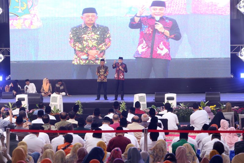 Awali Kerja Usai Retreat Wali Kota Eri dan Wakil Wali Kota Armuji Gelar Silaturahmi Bersama Forkopimda pada Sabtu (01/03)