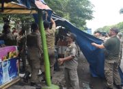 PKL di Kawasan Klenteng Mbah Ratu Ditertibkan Satpol PP Surabaya