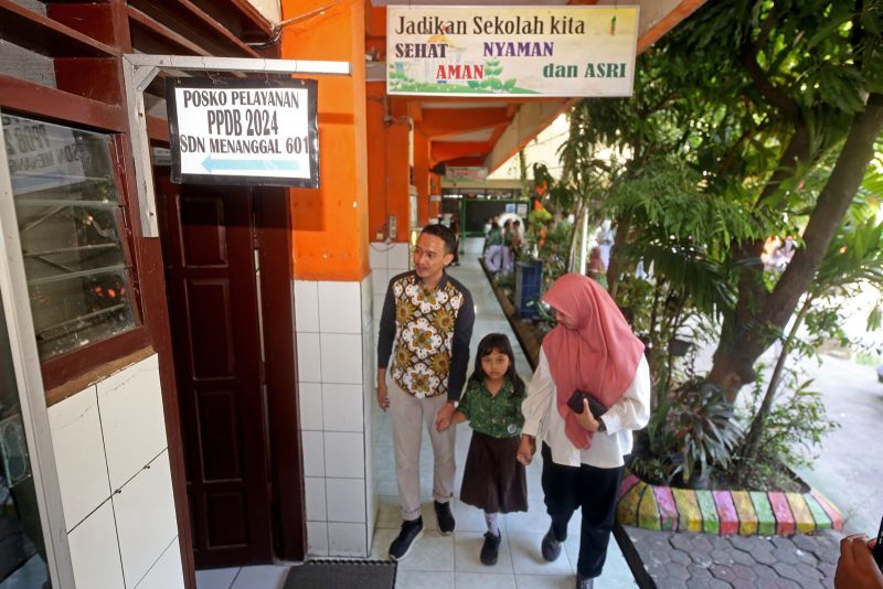 ilustrasi Posko SPMB Tahun 2024 lalu