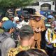 50 personel Satpol PP Kota Surabaya diterjunkan dalam operasi penertiban gabungan ini.
