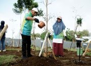 Anggota APEKSI Tanam 98 Pohon di Taman Suroboyo