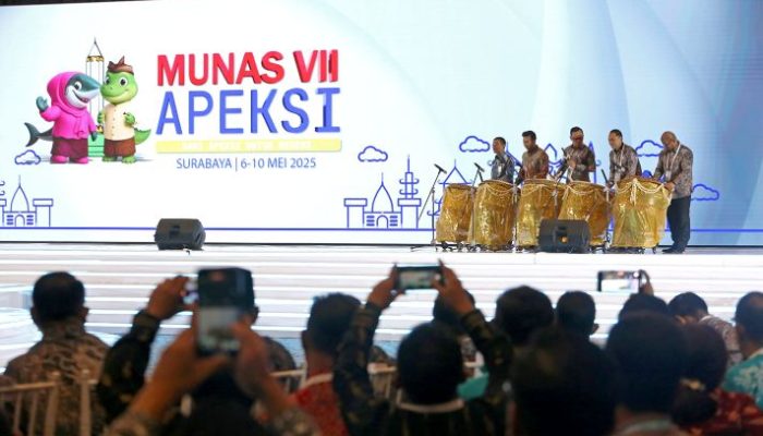 Munas VII APEKSI 2025 Di Surabaya Resmi Dibuka Usung Tema Dari APEKSI untuk Negeri