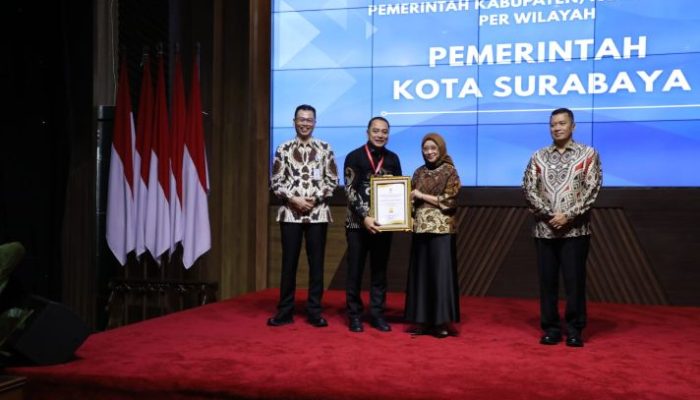 Nilai Reformasi Birokrasi Surabaya Terbaik Nasional