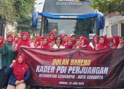 Kader PDIP Semampir Gelar Dolan Bareng Peringati Bulan Bung Karno