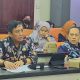 Kepala Badan Perencanaan Pembangunan Daerah, Penelitian, dan Pengembangan (Bappedalitbang) Kota Surabaya, Irvan Wahyudradjad saat rapat bersama diruang komisi C DPRD Surabaya, Kamis (19/06/2025)