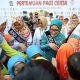 Bunda PAUD saat menyapa anak-anak di Hari Anak Nasional
