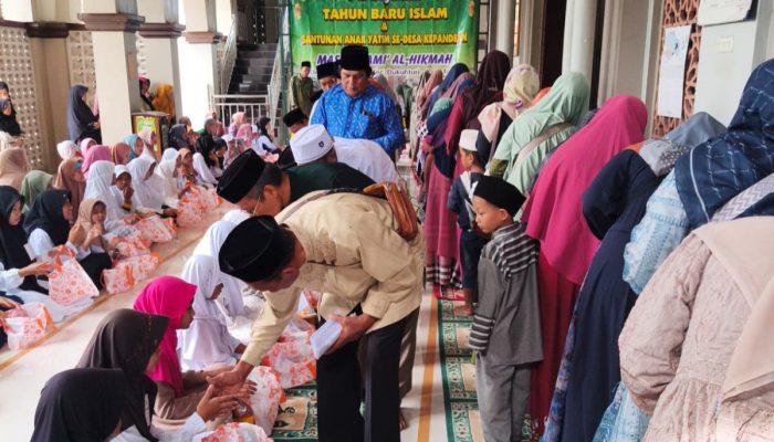 Masjid Jami’ Al-Hikmah Kepandean Kembali Gelar Santunan Yatim