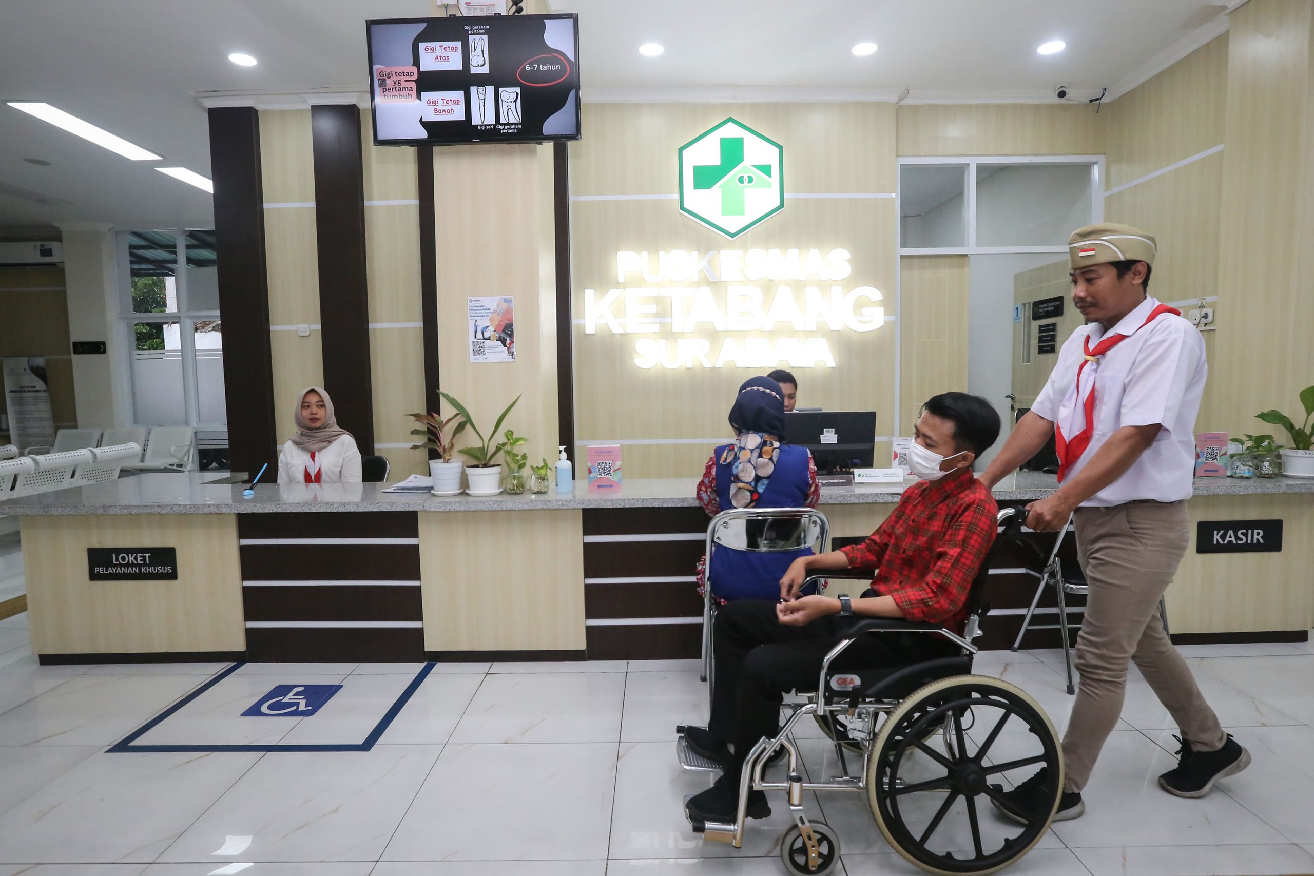 Layanan Kesehatan di rumah sakit milik pemerintah kota Surabaya. Fofo Dokumen